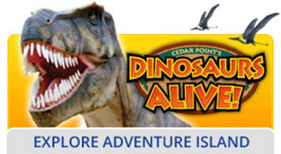 Cedar Point Dinos
